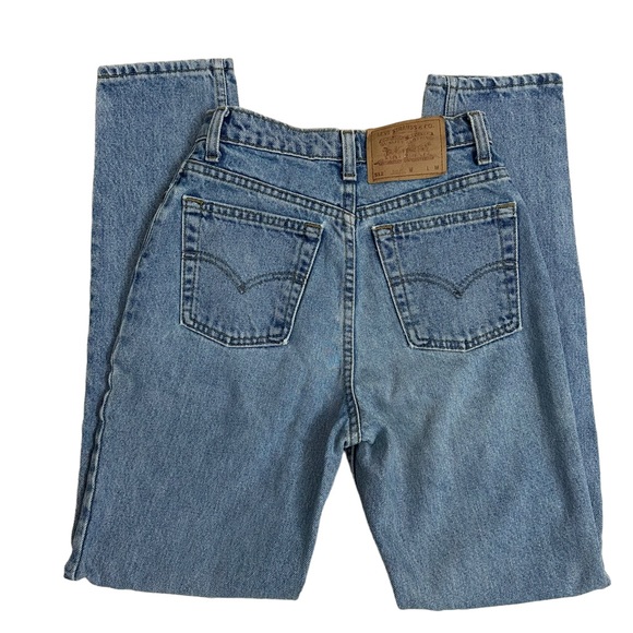 Levi's Denim - Levi’s Vintage Jeans 512 Cotton Tapered Slim Fit High Waisted Denim Waist 24